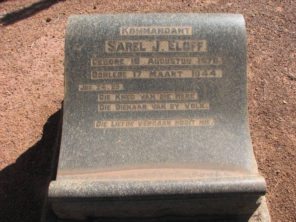ELOFF Sarel J. 1870-1944