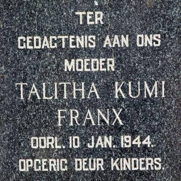 FRANX Talitha Kumi -1944 #2