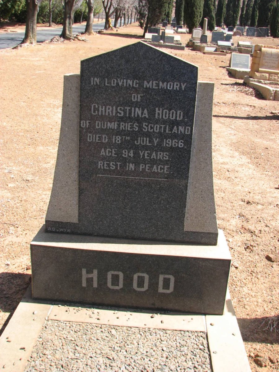 HOOD Christina -1966