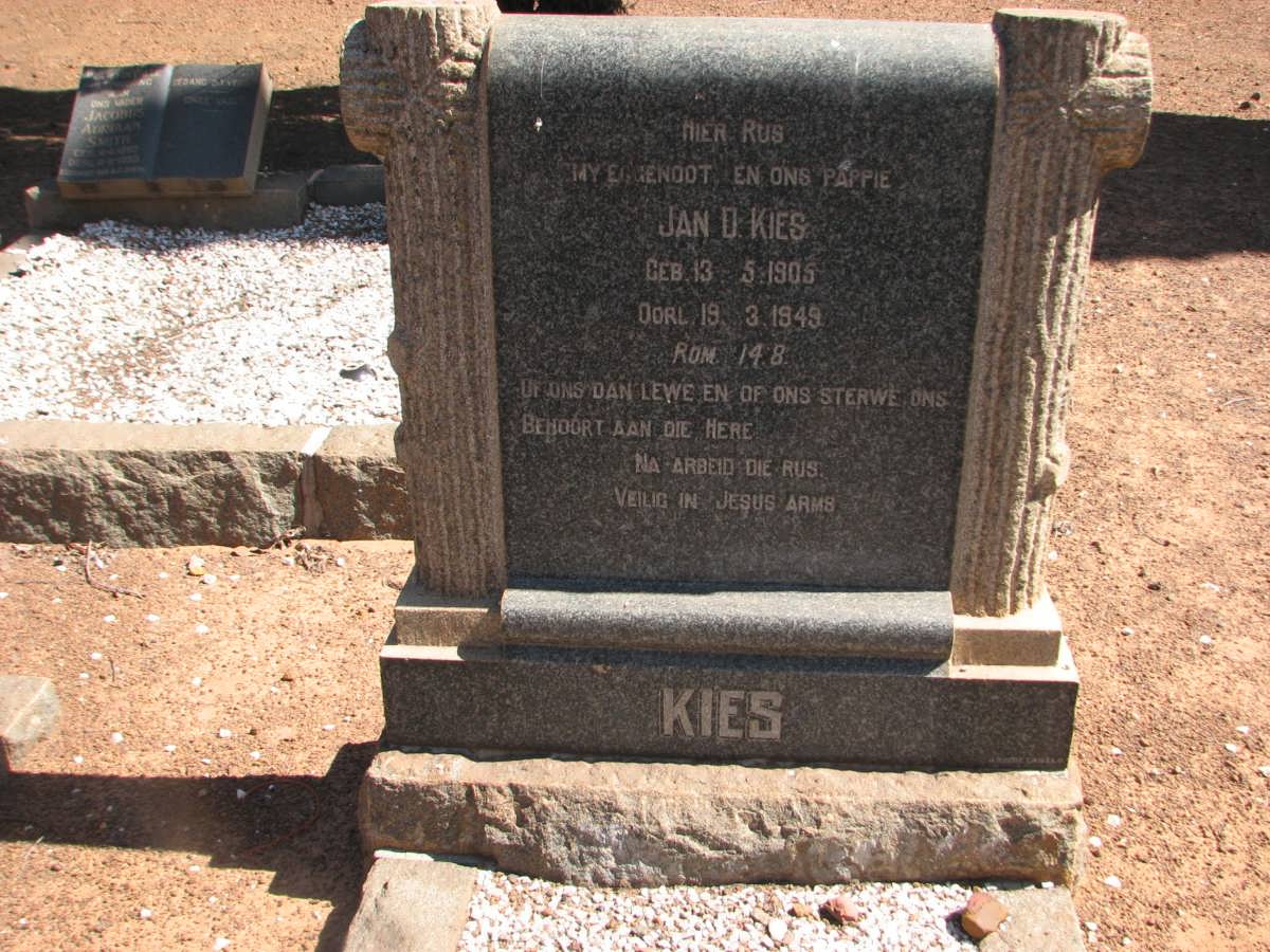 KIES Jan D. 1905-1949