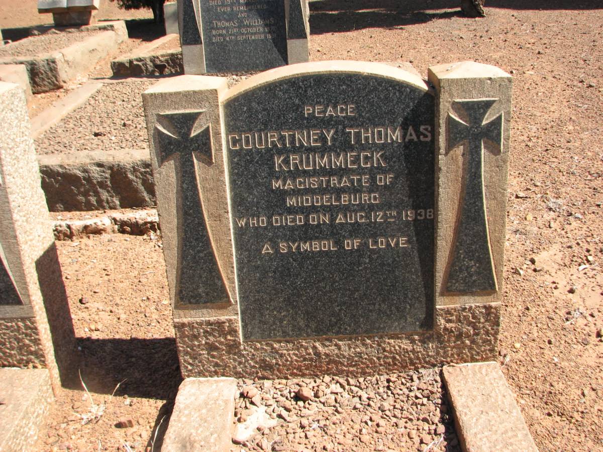 KRUMMECK Courtney Thomas -1938