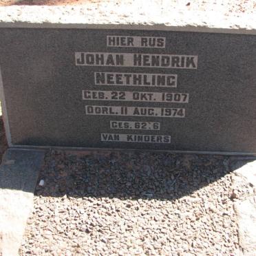 NEETHLING Johan Hendrik 1907-1974