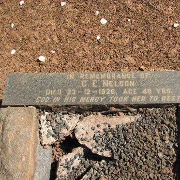 NELSON C.E. -1926