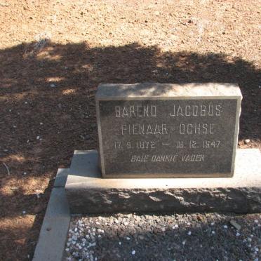 OCHSE Barend Jacobus Pienaar 1872-1947