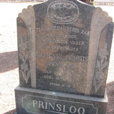 PRINSLOO Nicolaas Jacobus 1876-1959