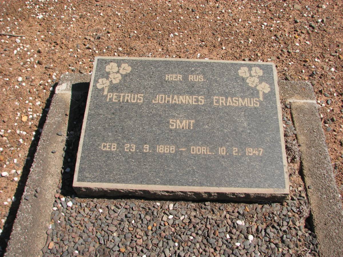 SMIT Petrus Johannes Erasmus 1868-1947