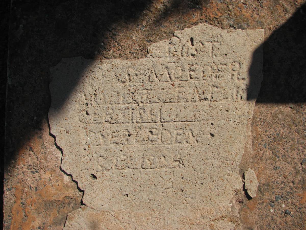VENTER Maria 1861-19?5