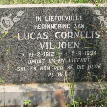 VILJOEN Lucas Cornelis 1912-1994