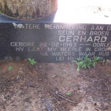 FRONEMAN Gerhard  1963-1980