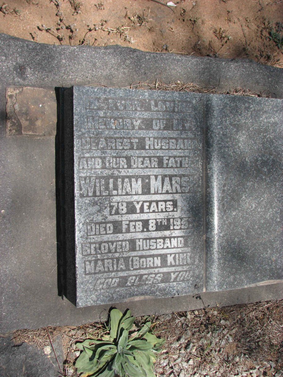MARSH William -195?