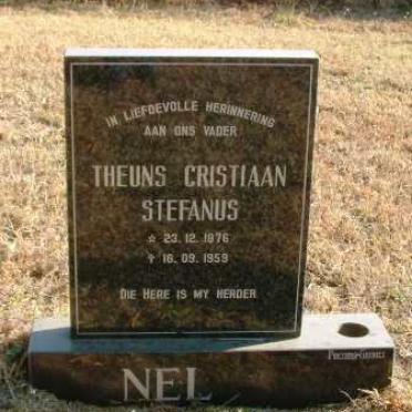 NEL Theuns Cristiaan Stefanus 1876-1959