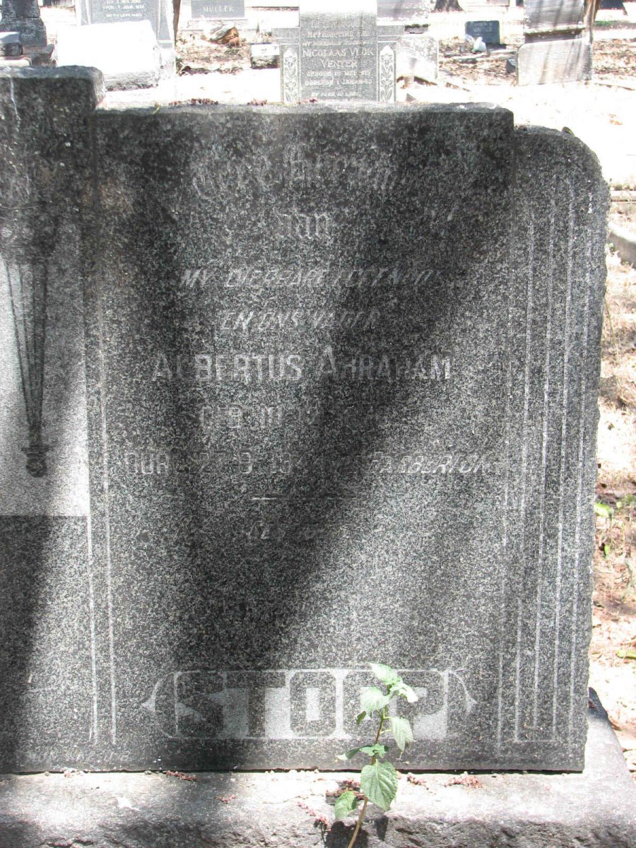 STOOP Albertus Abraham ?