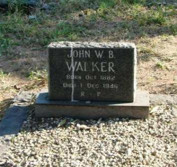 WALKER John W.B. 1882-1946