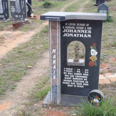 MARAIS Johannes Jonathan 1960-2005