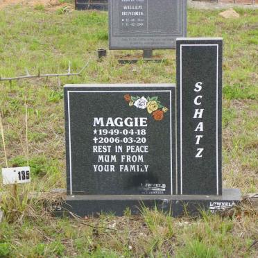 SCHATZ Maggie 1949-2006