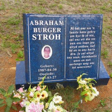 STRÖH Abraham Burger 1987-2009