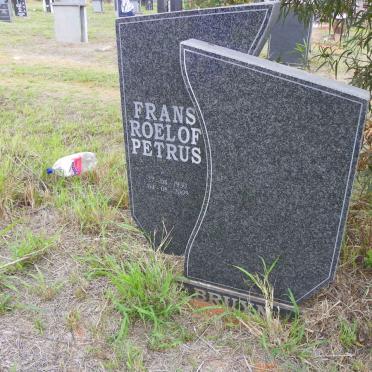 BRUYN Frans Roelof Petrus, de 1930-2009