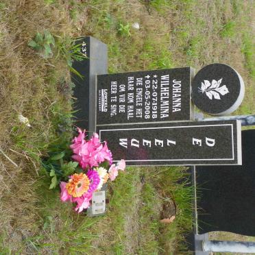 LEEUW Johanna Wilhelmina, de 1918-2008