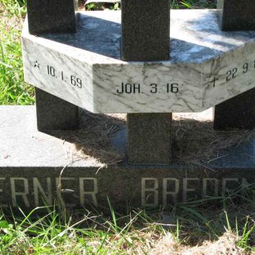 BREDENKAMP  Werner 1969-1989