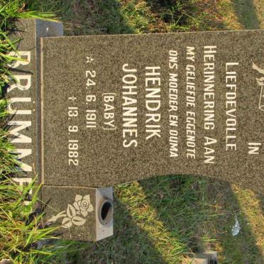 BRUMMER Hendrik Johannes 1911-1982