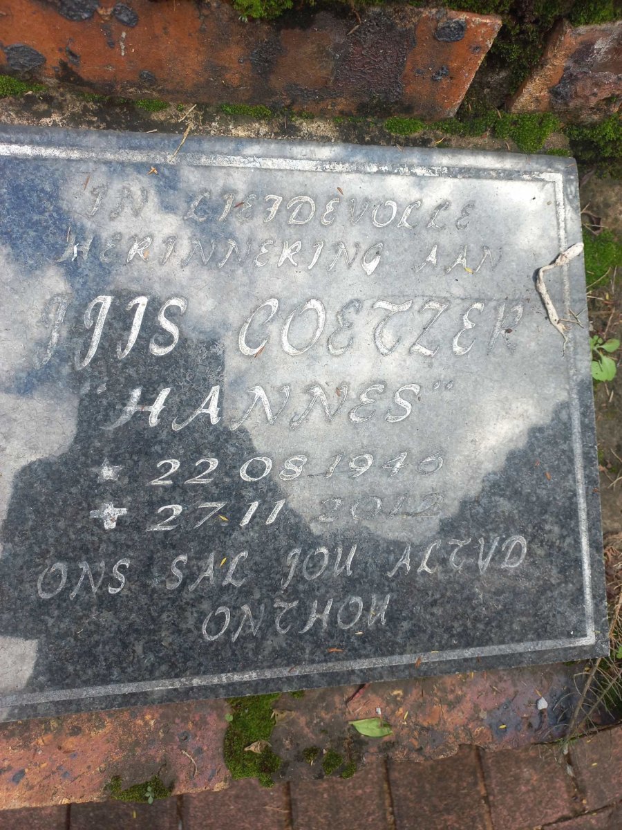 COETZER J.J.I.S. 1946-2012