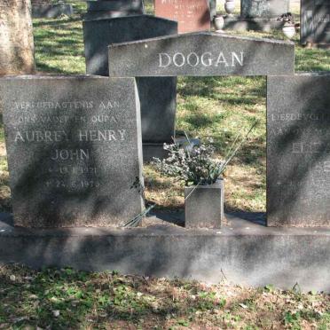 DOOGAN Aubrey Henry John 1921-1979 &amp; Elizabeth ?-?