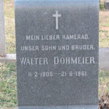 DOHMEIER Walter 1905-1961
