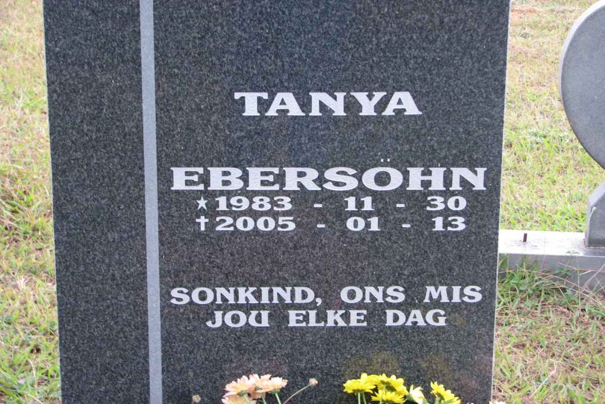 EBERSÖHN Tanya 1983-2005
