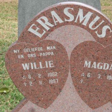 ERASMUS Willie 1962-1997 &amp; Magda 1963-