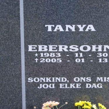 EBERSÖHN Tanya 1983-2005