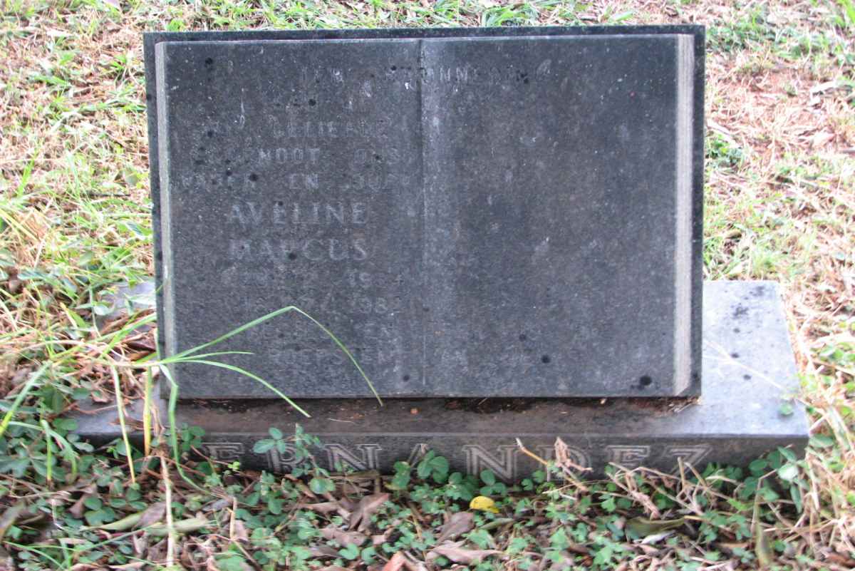 FERNANDEZ Aveline Marcus 19?4-1982