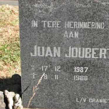 JOUBERT Juan 1987-1988