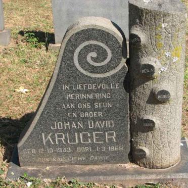 KRUGER Johan David 1943-1969