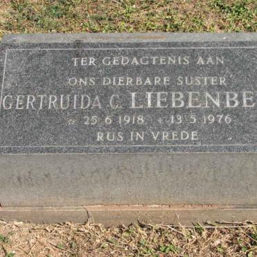 LIEBENBERG Gertruida C. 1918-1976