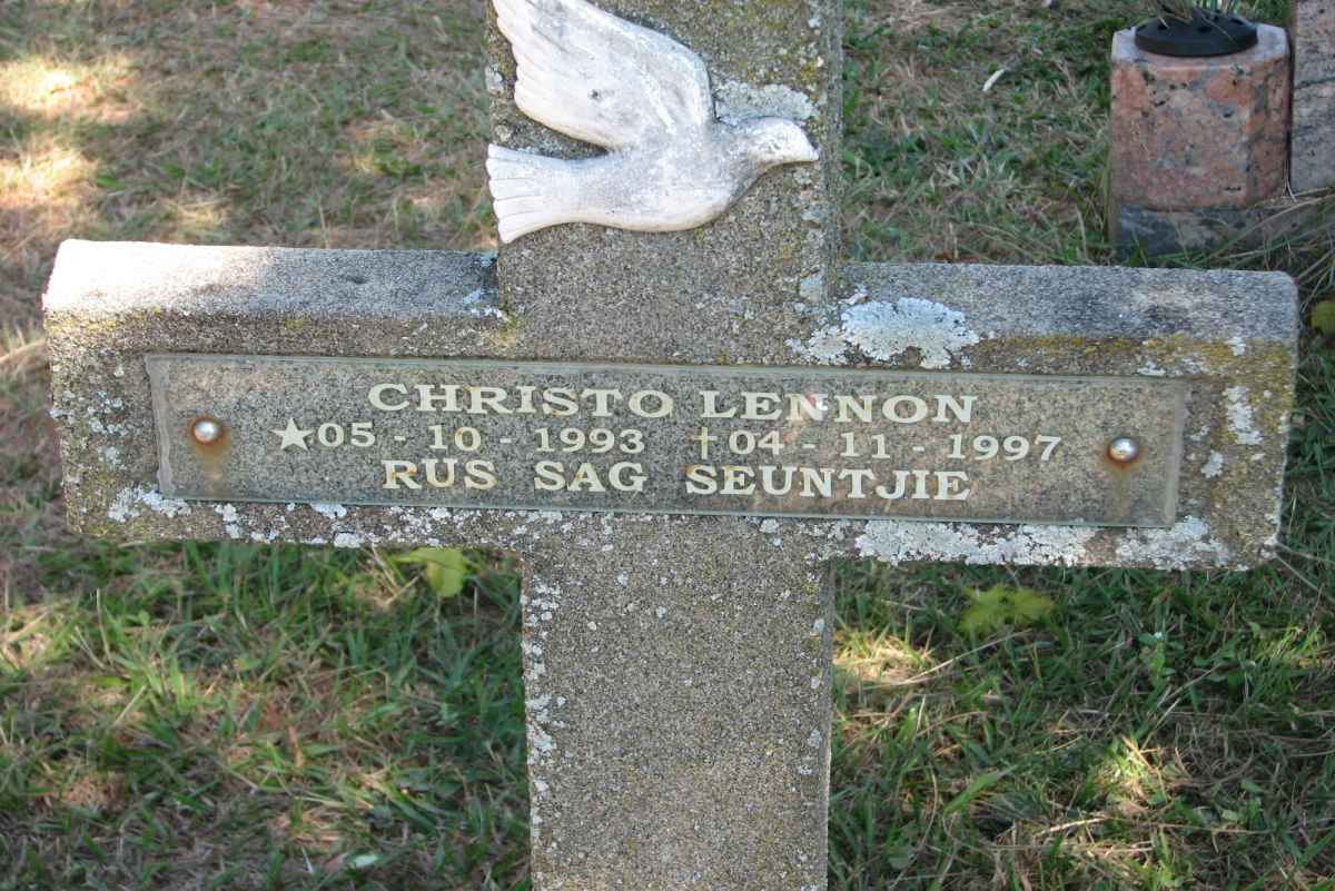 LENNON Christo 1993-1997