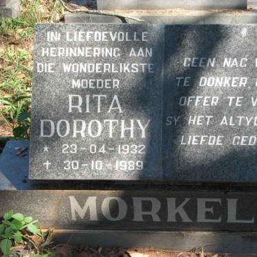 MORKEL Rita Dorothy 1932-1989