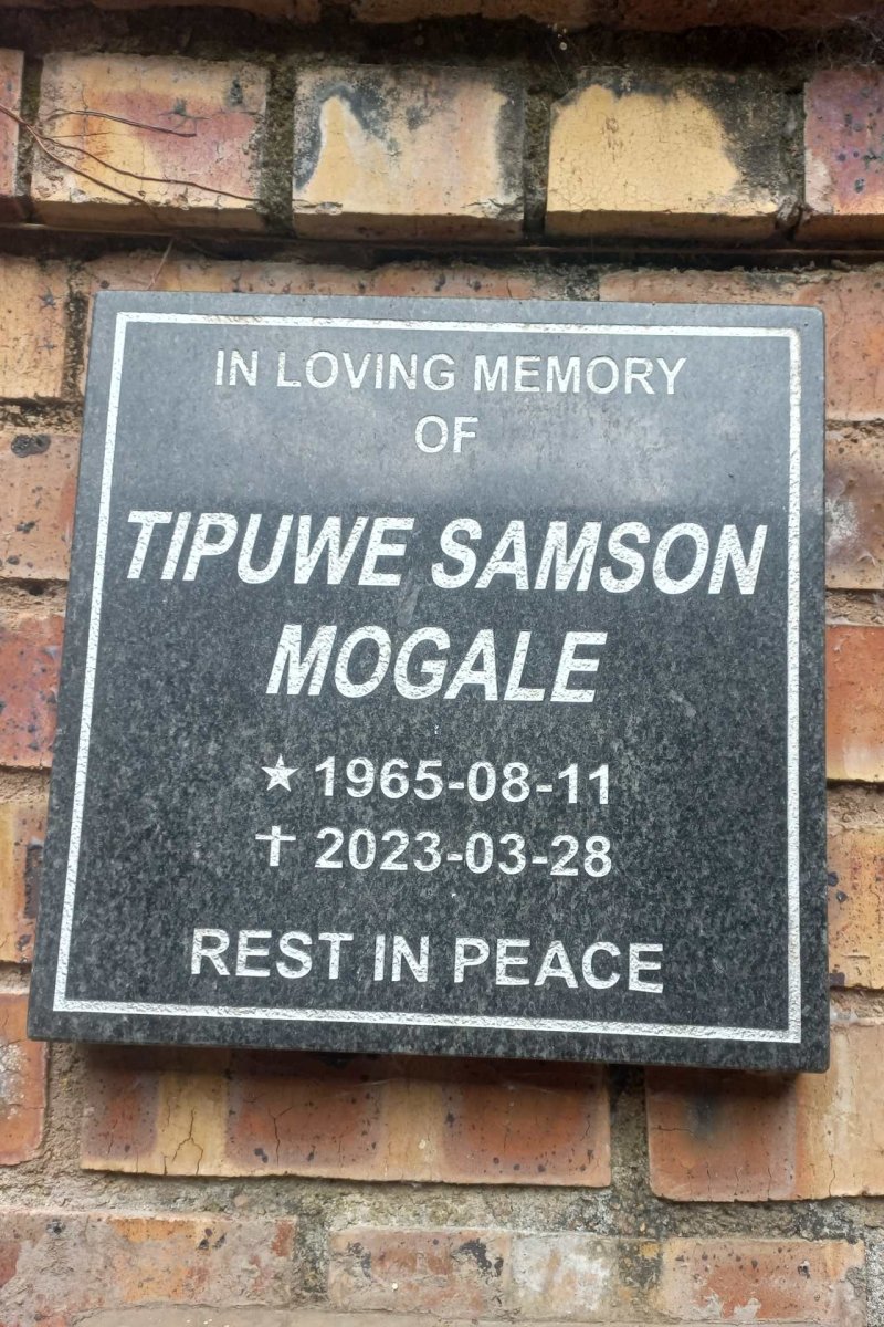 MOGALE Tipuwe Samson 1965-2023