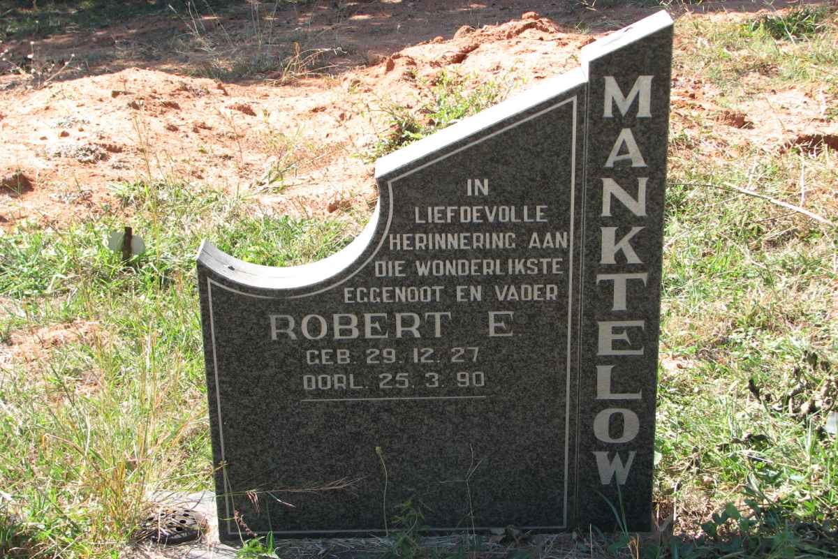 MANKTELOW Robert E. 1927-1990