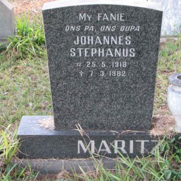 MARITZ Johannes Stephanus 1918-1982