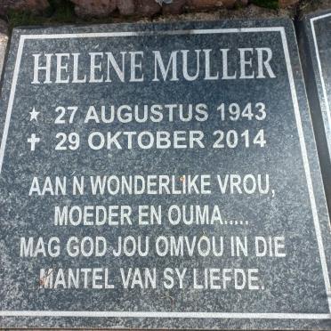 MULLER Helene 1943-2014