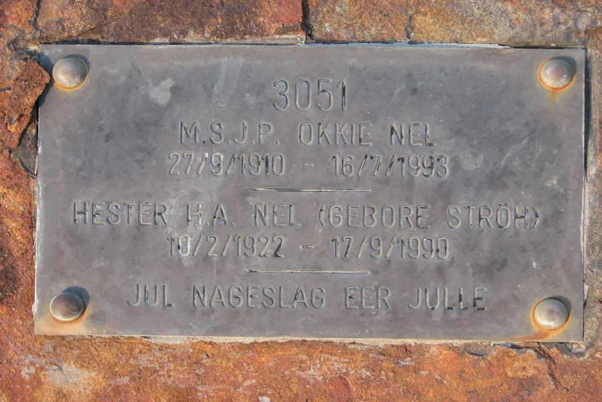 NEL M.S.J.P. 1910-1993 &amp; Hester H.A. STRÖH 1922-1990