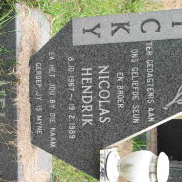 NEL Nicolas Hendrik 1967-1989