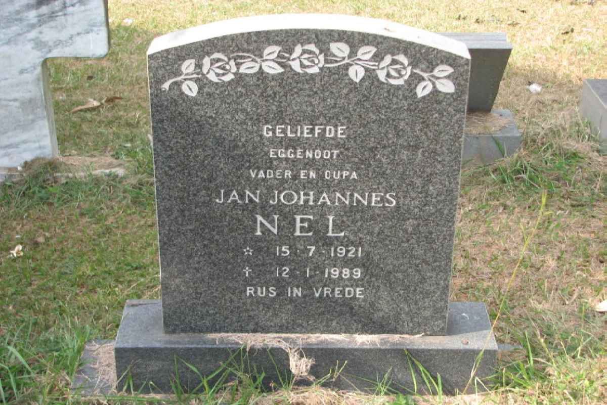 NEL Jan Johannes 1921-1989