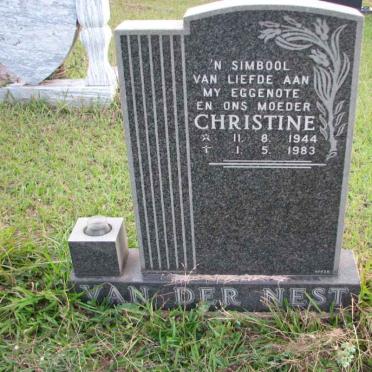 NEST Christine, van der 1944-1983