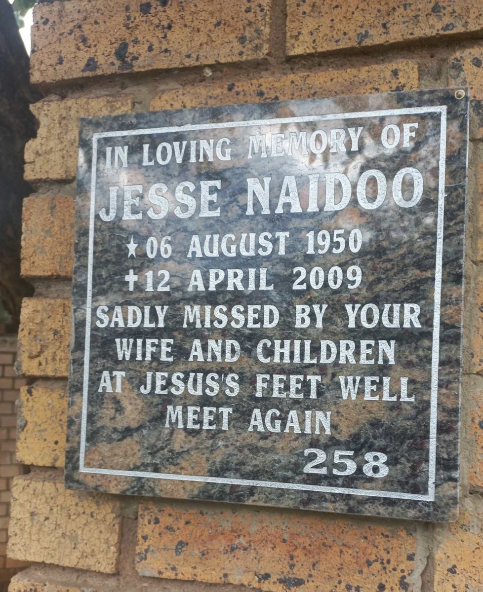 NAIDOO Jesse 1950-2009