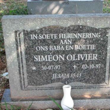OLIVIER Simeon 1997-1997