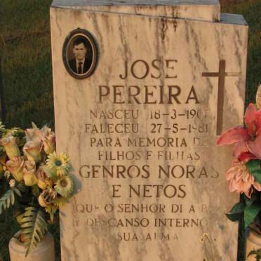PEREIRA Jose 1907-1981