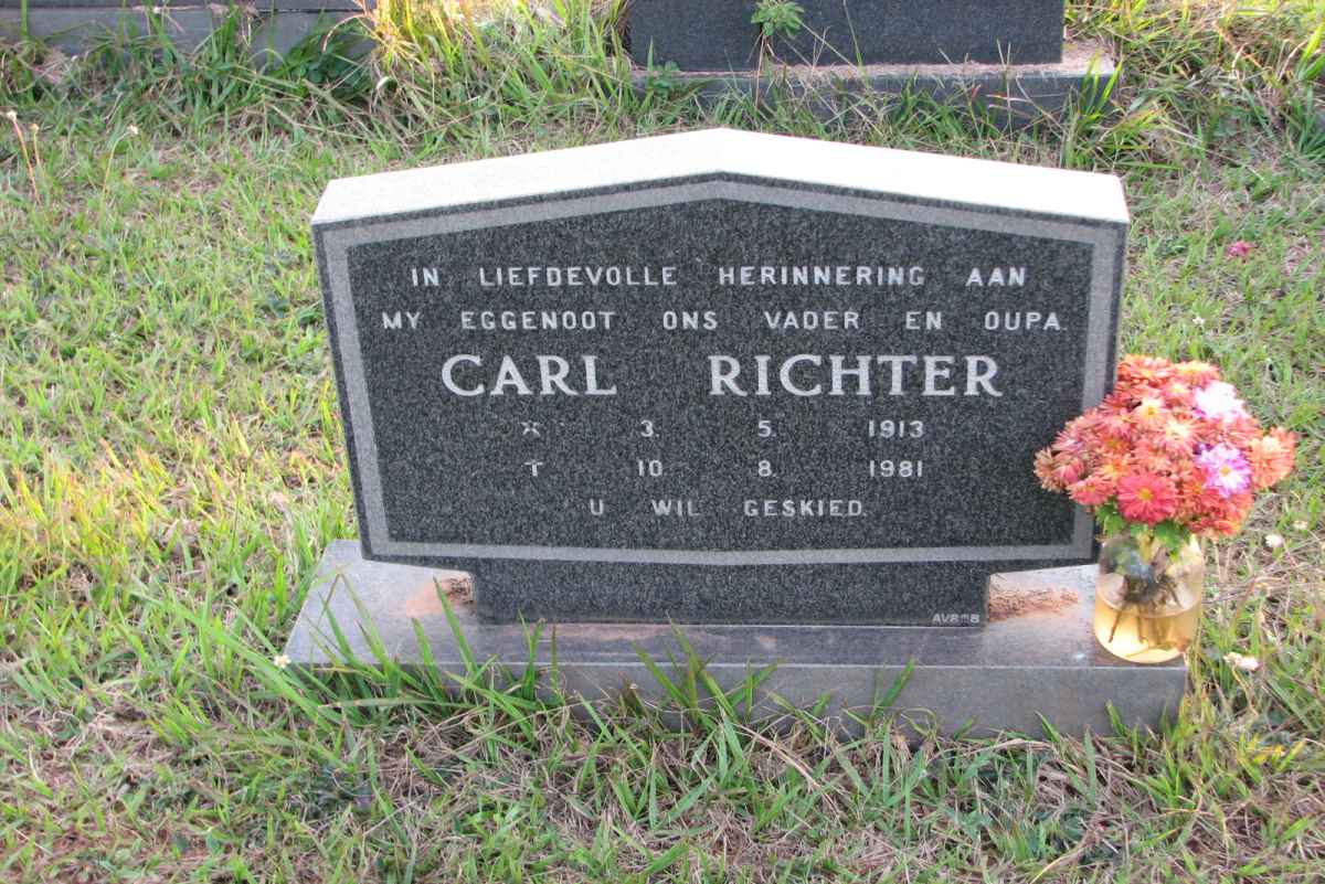 RICHTER Carl 1913-1981