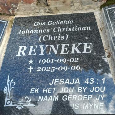REYNEKE Johannes Christiaan 1961-2025