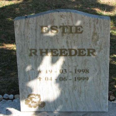 RHEEDER Estie 1998-1999